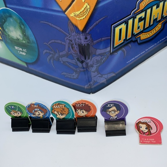Digimon Digital Monsters The Ultimate Adventure Board Game Vintage - Picture 12 of 15